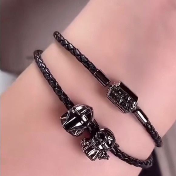 Star Wars 925 silver black series DIY bracelet set - Picture 5 of 7